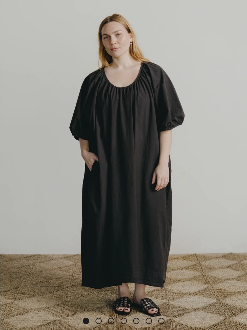 OZMA Ophelia Dress XS/S Soft Black - Picture 1 of 4